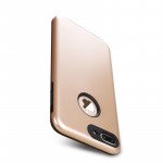 Wholesale iPhone 7 Plus Tough Armor Hybrid Case (Champagne Gold)